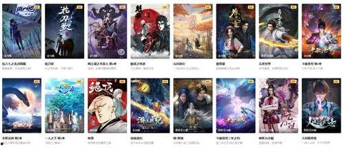 腾讯视频的国产动漫,国产动漫盛宴，青春热血与奇幻冒险交织